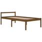Bedframe Massief Grenenhout Honingbruin 100X200 Cm
