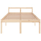 Bedframe Massief Grenenhout 120X200 Cm