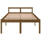 Bedframe Massief Grenenhout Honingbruin 120X200 Cm