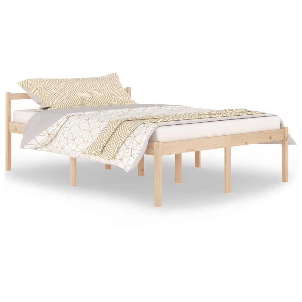Bedframe Massief Grenenhout 140X200 Cm