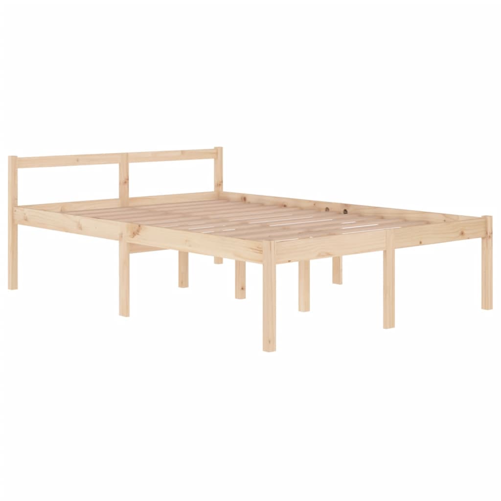 Bedframe Massief Grenenhout 140X200 Cm
