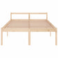 Bedframe Massief Grenenhout 140X200 Cm