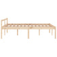 Bedframe Massief Grenenhout 140X200 Cm