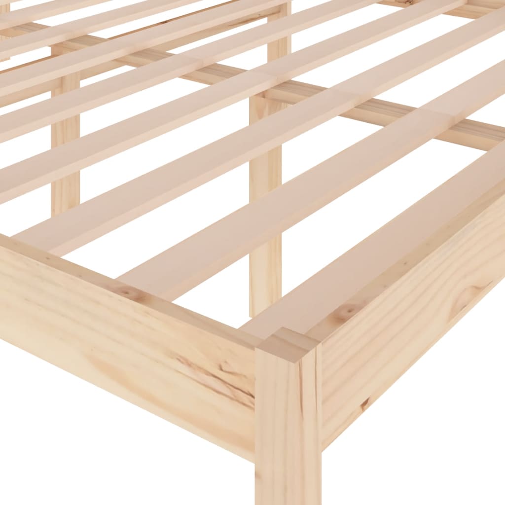 Bedframe Massief Grenenhout 140X200 Cm