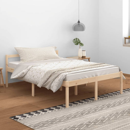 Bedframe Massief Grenenhout 140X200 Cm