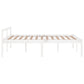 Bedframe Massief Grenenhout Wit 140X200 Cm