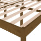 Bedframe Massief Grenenhout Honingbruin 140X200 Cm