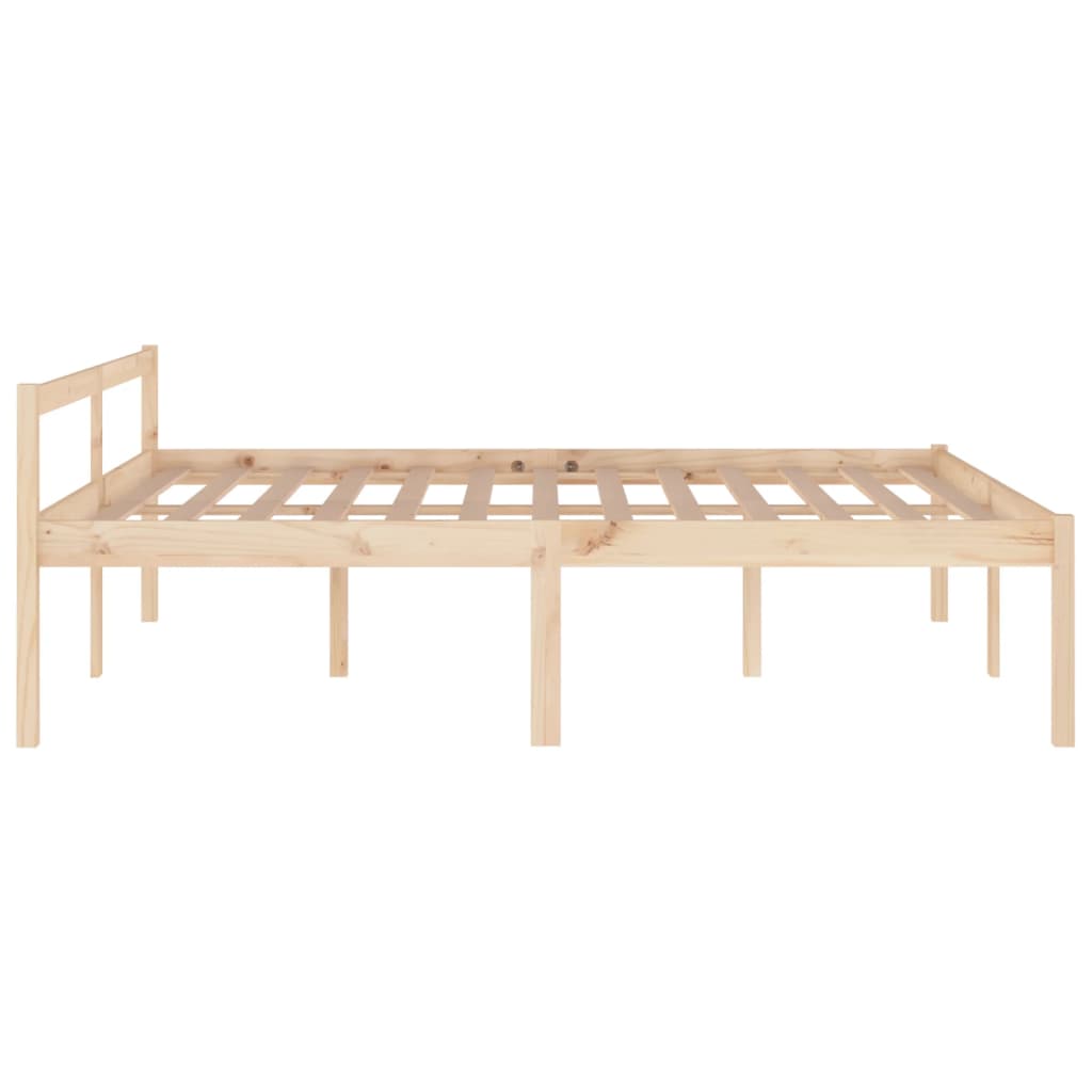 Bedframe Massief Grenenhout 160X200 Cm