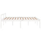 Bedframe Massief Grenenhout Wit 160X200 Cm