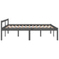 Bedframe Massief Grenenhout Grijs 160X200 Cm