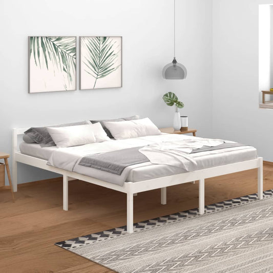 Bedframe Massief Grenenhout 180X200 Cm 6Ft Super King