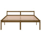 Bedframe Grenenhout Honingbruin 180X200 Cm 6Ft Super King