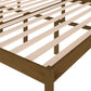 Bedframe Grenenhout Honingbruin 180X200 Cm 6Ft Super King