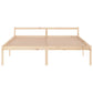 Bedframe Massief Grenenhout 200X200 Cm