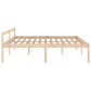 Bedframe Massief Grenenhout 200X200 Cm