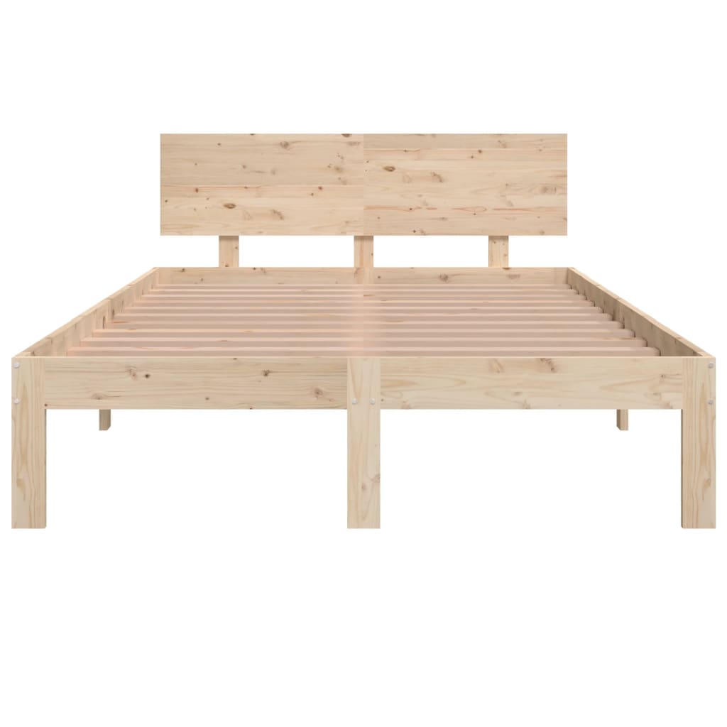 Bedframe Massief Hout 120X190 Cm 4Ft Small Double