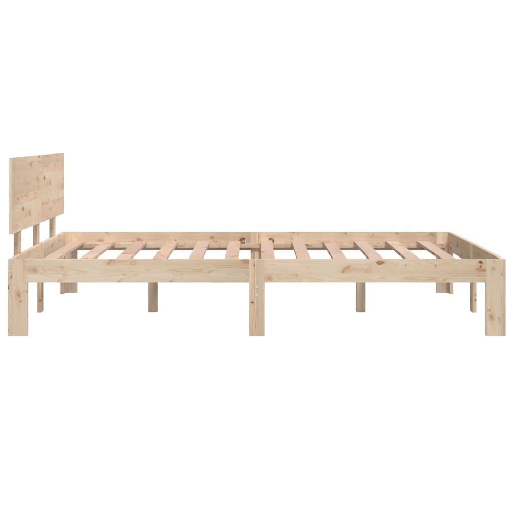 Bedframe Massief Hout 120X190 Cm 4Ft Small Double