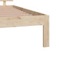 Bedframe Massief Hout 120X190 Cm 4Ft Small Double