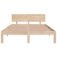 Bedframe Massief Hout 135X190 Cm 4Ft6 Double