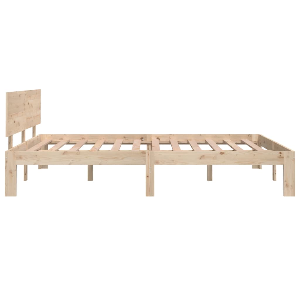 Bedframe Massief Hout 135X190 Cm 4Ft6 Double