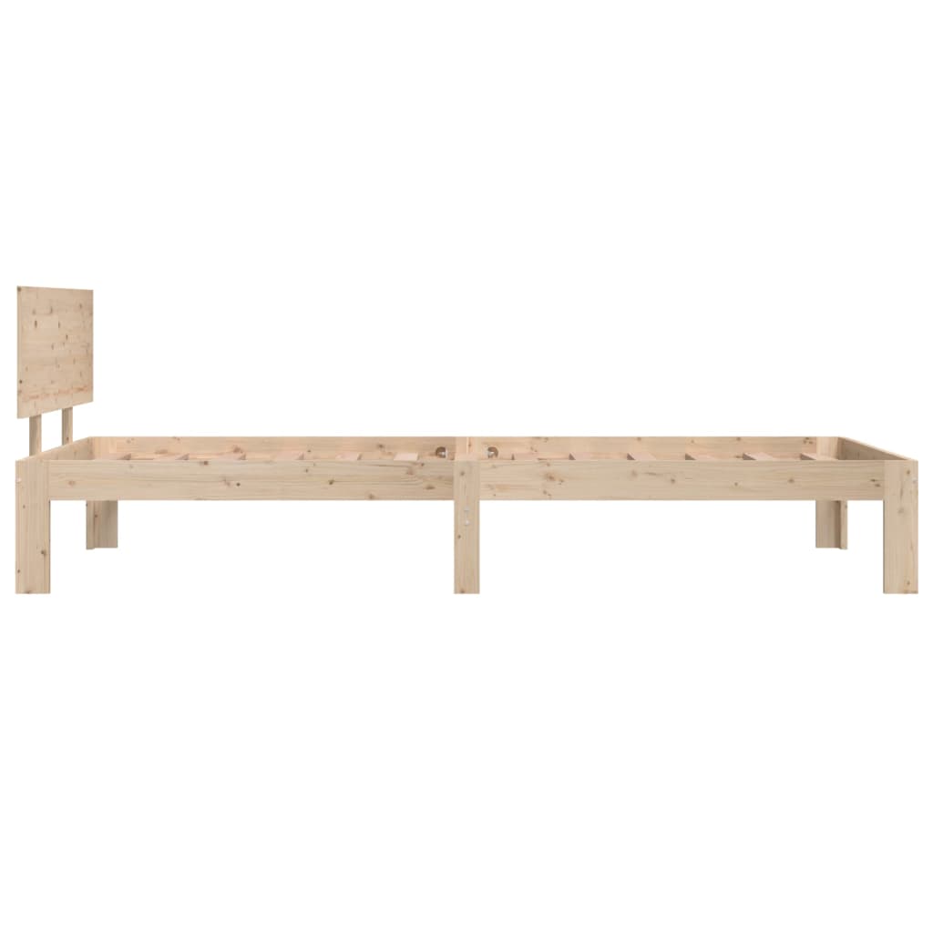 Bedframe Massief Grenenhout 90X200 Cm