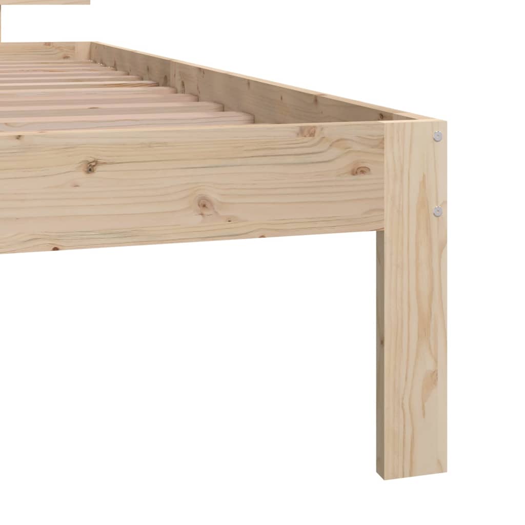 Bedframe Massief Grenenhout 90X200 Cm