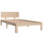 Bedframe Massief Grenenhout 100X200 Cm