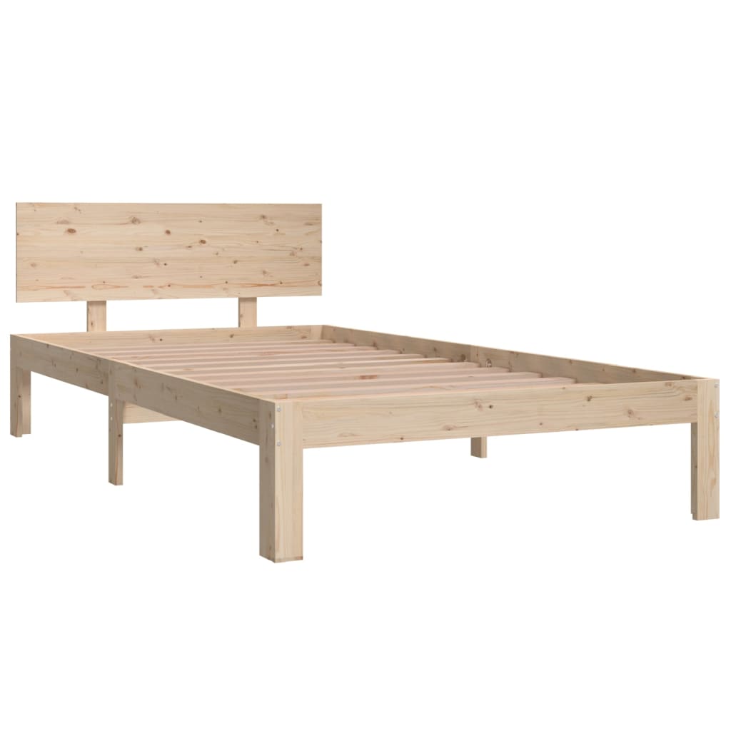 Bedframe Massief Grenenhout 100X200 Cm