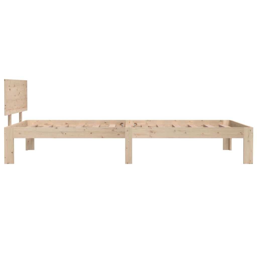 Bedframe Massief Grenenhout 100X200 Cm