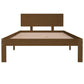 Bedframe Massief Grenenhout Honingbruin 100X200 Cm