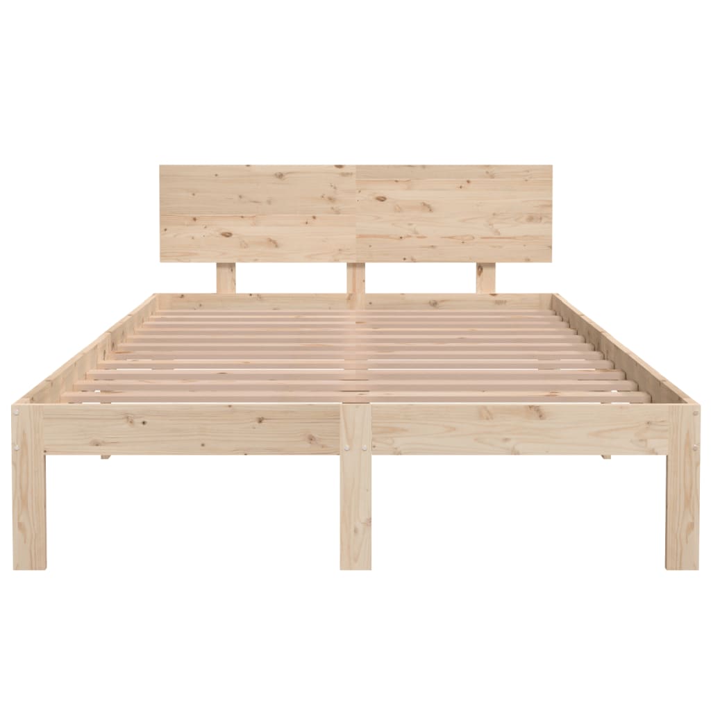 Bedframe Massief Grenenhout 120X200 Cm
