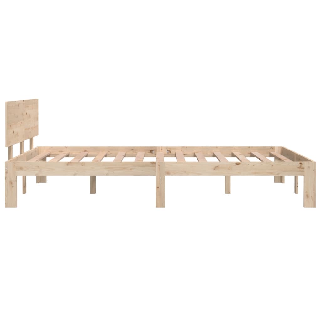 Bedframe Massief Grenenhout 120X200 Cm