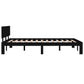 Bedframe Massief Grenenhout Zwart 120X200 Cm