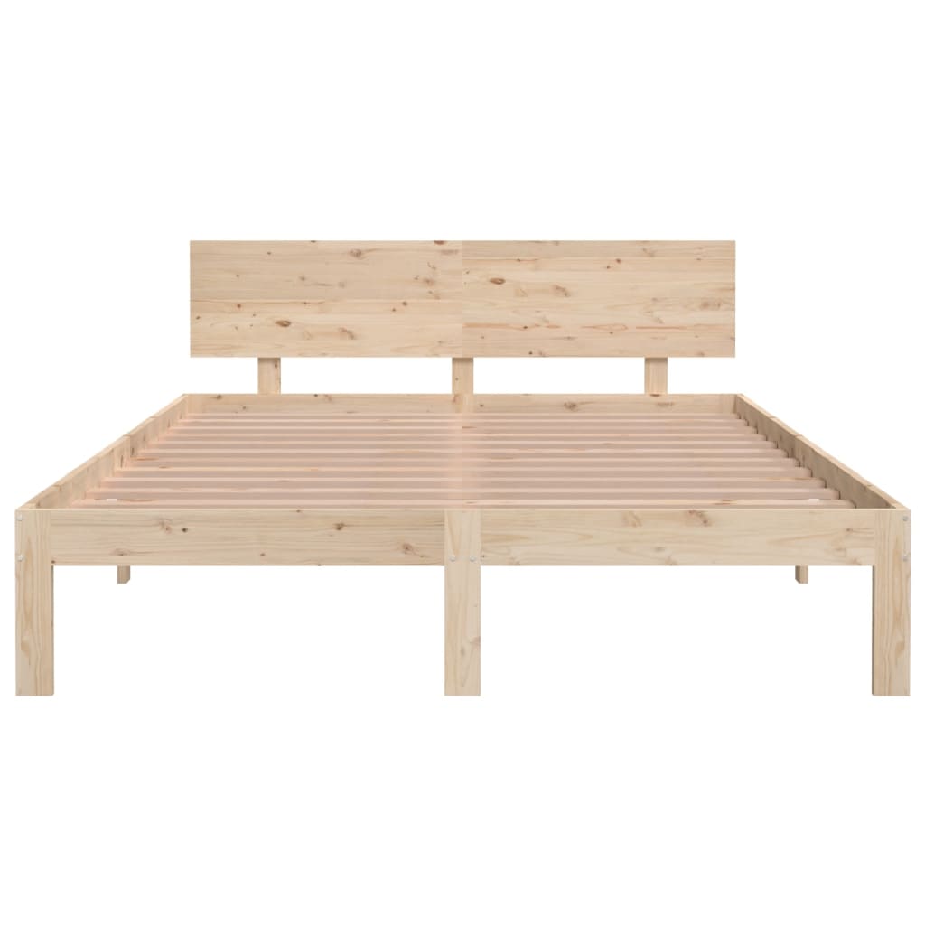 Bedframe Massief Grenenhout 140X200 Cm
