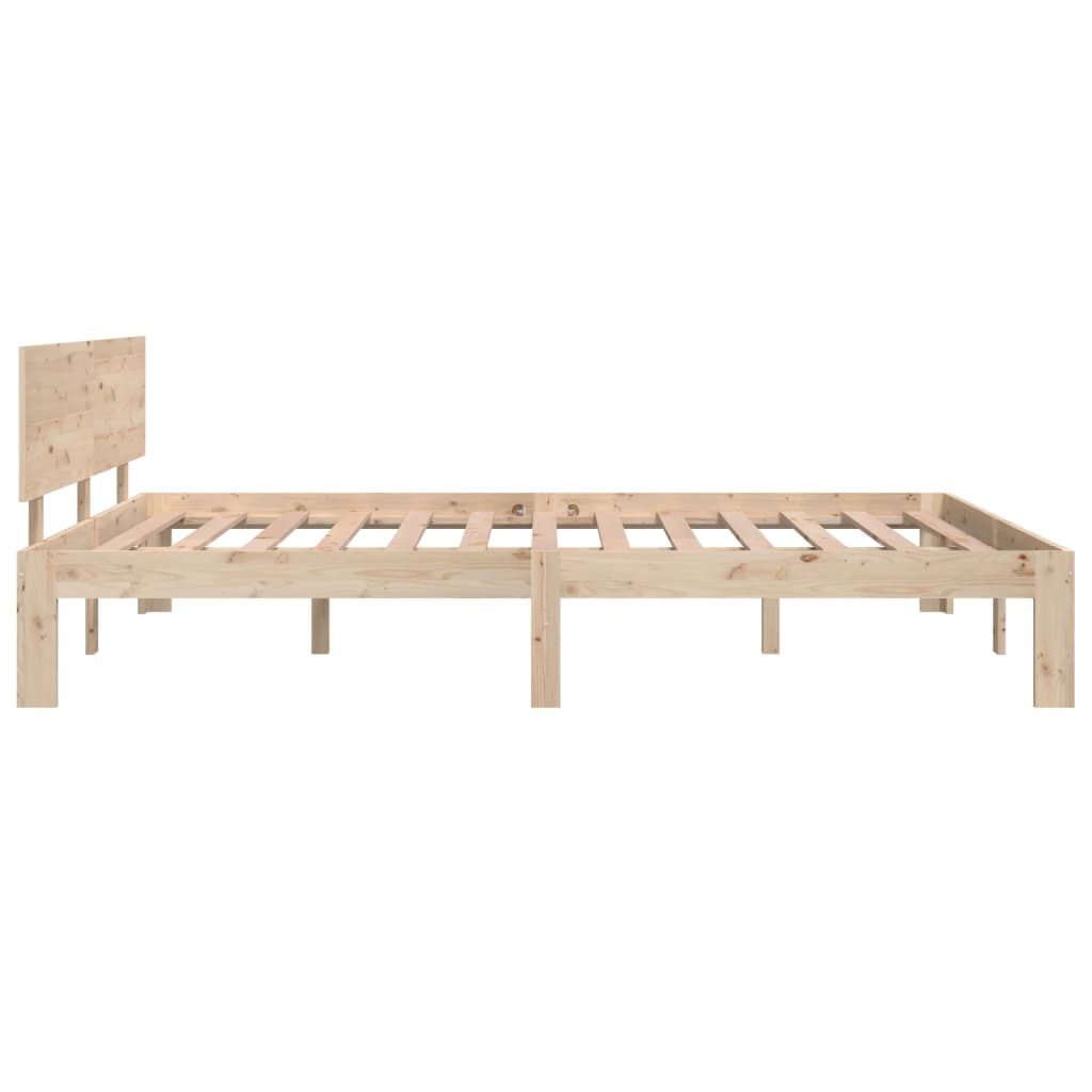 Bedframe Massief Grenenhout 140X200 Cm