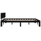 Bedframe Massief Grenenhout Zwart 140X200 Cm