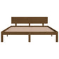 Bedframe Massief Grenenhout Honingbruin 160X200 Cm
