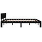 Bedframe Massief Grenenhout Zwart 160X200 Cm