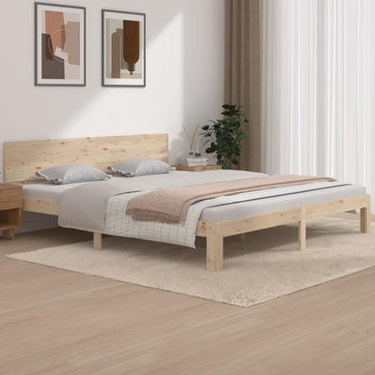 Bedframe Massief Hout 180X200 Cm 6Ft Super King