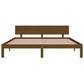 Bedframe Massief Hout Honingbruin 180X200 Cm 6Ft Super King