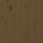 Bedframe Massief Hout Honingbruin 180X200 Cm 6Ft Super King