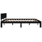 Bedframe Massief Hout Zwart 180X200 Cm 6Ft Super King
