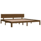 Bedframe Massief Grenenhout Honingbruin 200X200 Cm