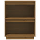 Wandkast 60X34X75 Cm Massief Grenenhout Honingbruin