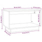 Tv-Meubel 60X35X35 Cm Massief Grenenhout