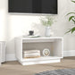 Tv-Meubel 60X35X35 Cm Massief Grenenhout Wit