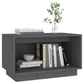 Tv-Meubel 60X35X35 Cm Massief Grenenhout Grijs