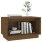Tv-Meubel 60X35X35 Cm Massief Grenenhout Honingbruin