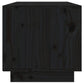 Tv-Meubel 60X35X35 Cm Massief Grenenhout Zwart