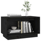 Tv-Meubel 60X35X35 Cm Massief Grenenhout Zwart